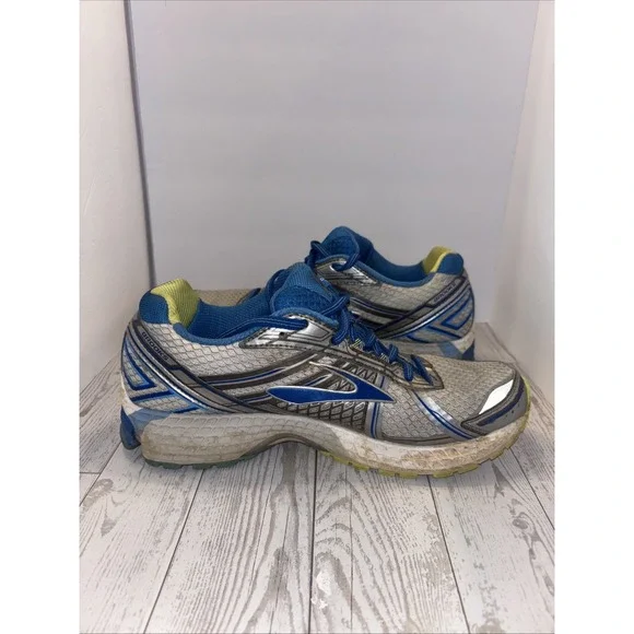 BROOKS ADRENALINE GTS Womens Running Shoes Size 10 - GRAY/BLUE 1201741B179 - Picture 2 of 12